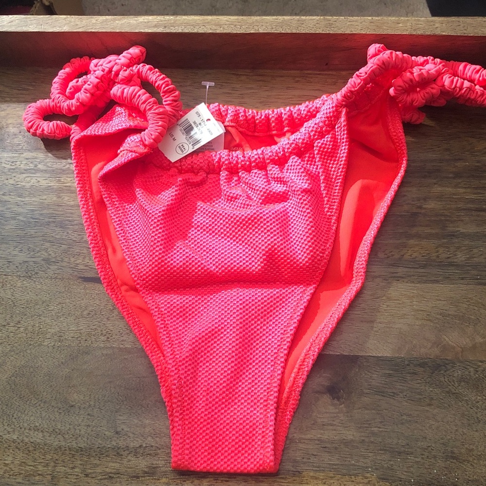Aerie Bikini in Bright Coral